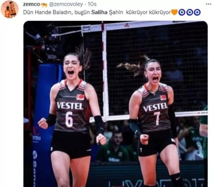 Saliha Şahin, Türkiye-ABD Maçına Damga Vurdu! - Resim: 2