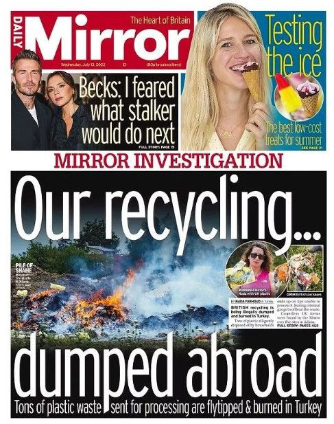 İngiliz Gazetesi, Adana'daki Çöpleri Manşete Taşıdı! - Resim: 1