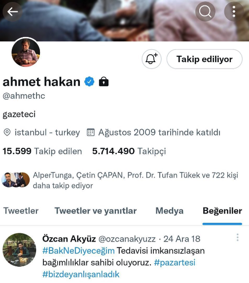 Ahmet Hakan’ın Cinsel İçerikli Video Beğenisine Tepkiler Çığ Gibi Büyüdü! Yeniçağ Fena Dalga Geçti! - Resim: 1