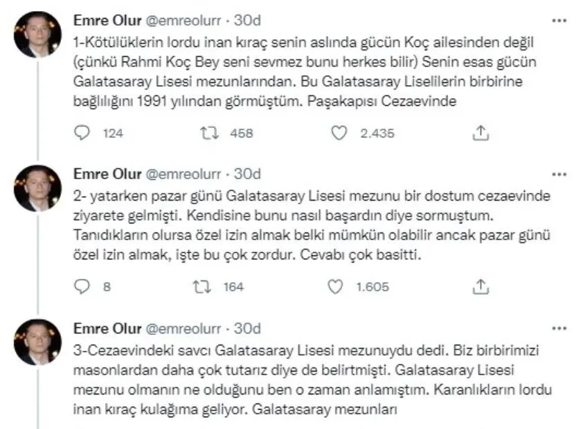 Sedat Peker’den İkinci İnan Kıraç Hamlesi!