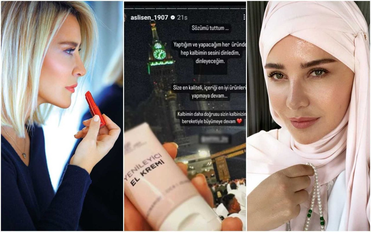 Aslı Şen Umreye Gitti! Markanın Reklamını Yapınca Tepki Çekti