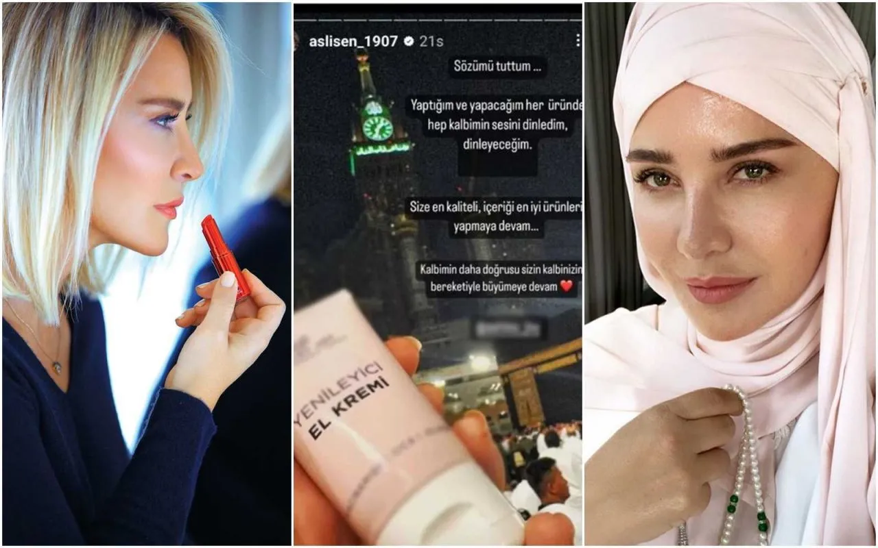 Aslı Şen Umreye Gitti! Markanın Reklamını Yapınca Tepki Çekti