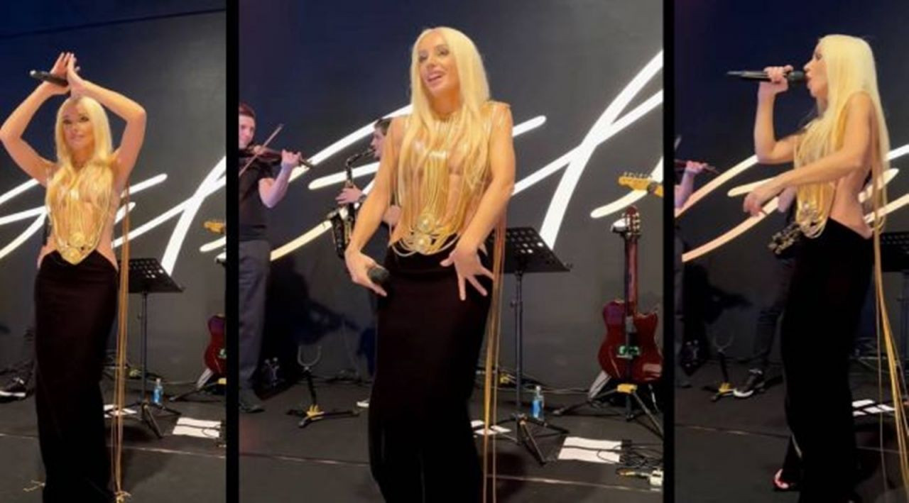 Şarkıcı Gülşen Aylar Sonra Yeniden Sahneye Çıktı