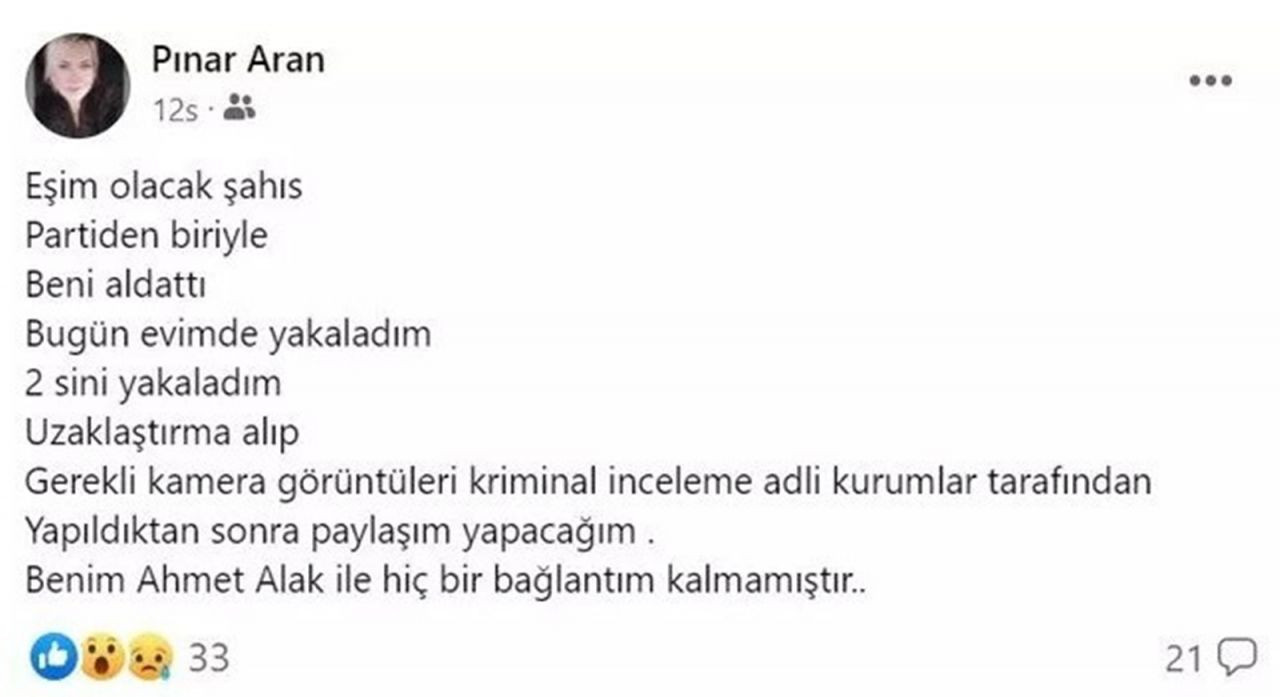 Aydın'da İYİ Parti'yi Sarsan Yasak Aşk skandalı: Kocam partili kadınla...