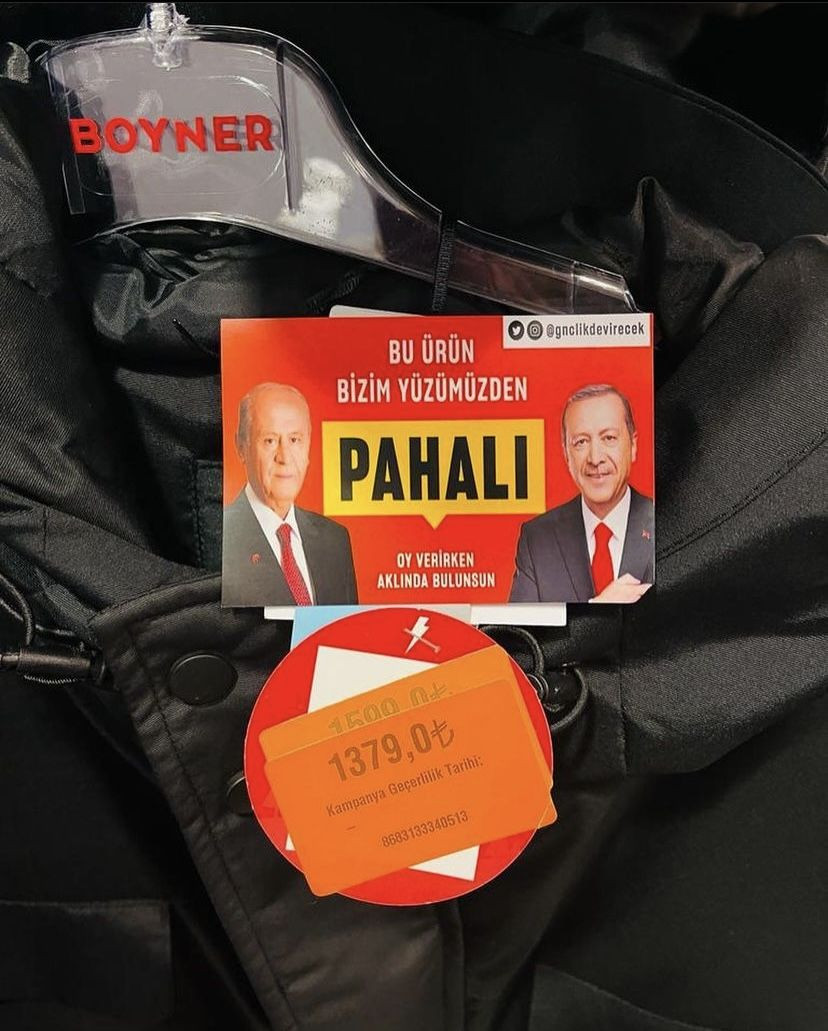 Marketlerde yeni akım: Bu ürün size pahalı mı geldi? Erdoğan sayesinde!