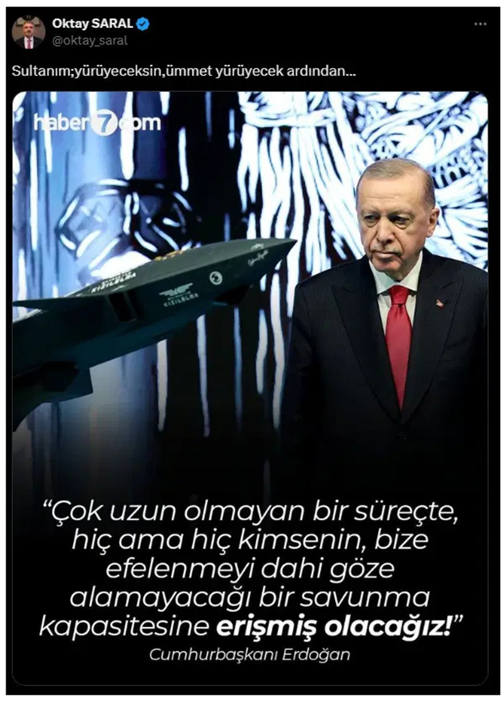 Saray'dan kovulan Oktay Saral’dan geriye hakaret paylaşımları kaldı