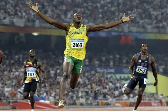 Usain Bolt bu kez kaçamadı