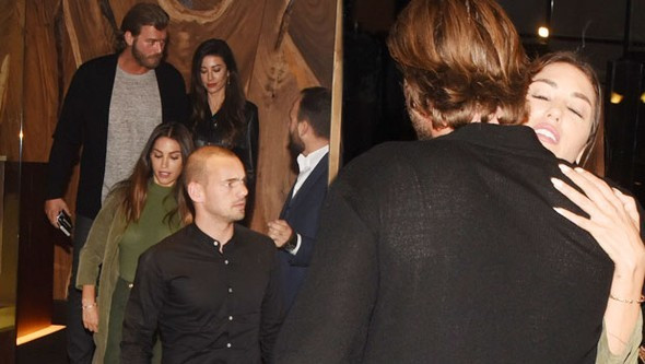 Kıvanç Tatlıtuğ - Wesley Sneijder dostluğu