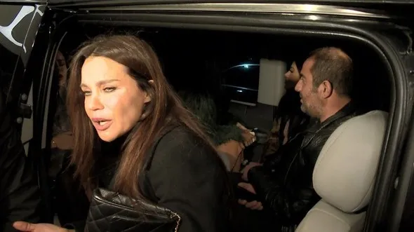 Arda Turan ile Ebru Şallı'nın yolları Ebru Gündeş gecesinde kesişti