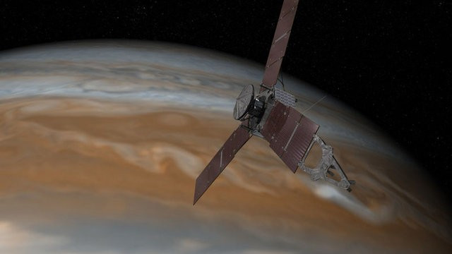 NASA'nın yayınlağı Jüpiter fotoğrafları