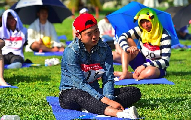 Kore'den yeni spor dalı: Hiçbir şey yapmamak