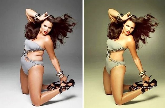 Mankenlere yapılmış 21 photoshop çalışması