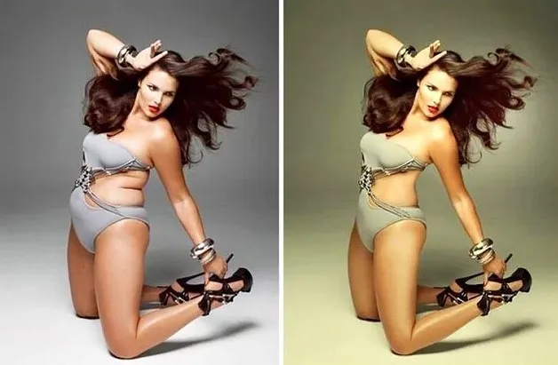 Mankenlere yapılmış 21 photoshop çalışması