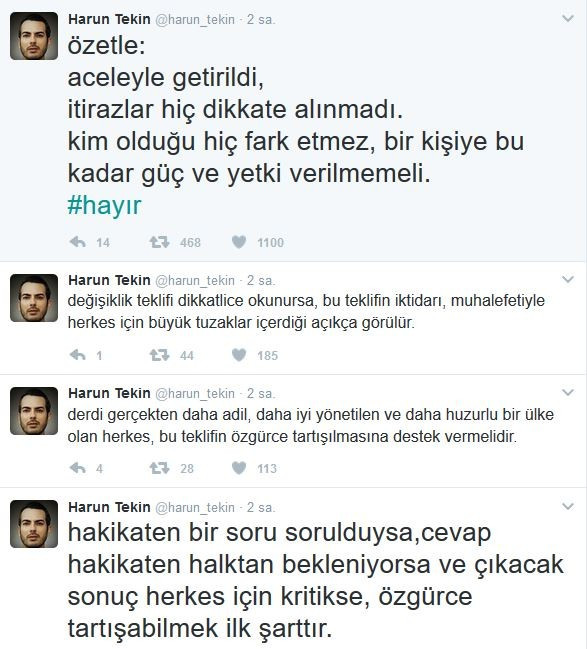 Kim olduğu hiç fark etmez, bir kişiye bu kadar güç ve yetki verilmemeli