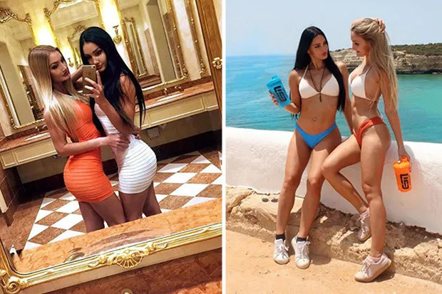 Seksi ikizler sosyal medyada kazancın yolunu buldu