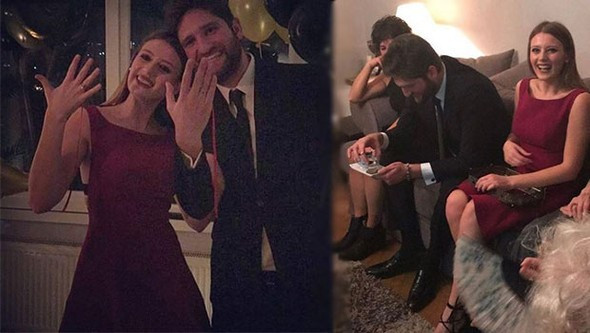 Gizem Karaca nişanlandı