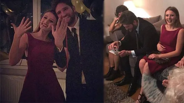 Gizem Karaca nişanlandı