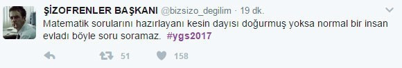 YGS 2017 Hashtag'leri