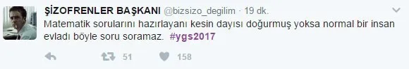 YGS 2017 Hashtag'leri
