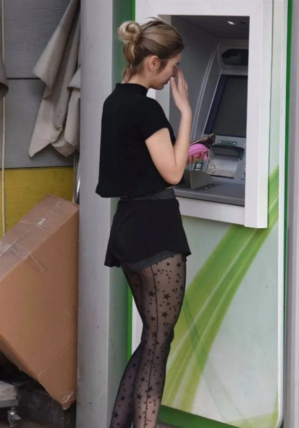 Aleyna Tilki'nin ATM'deki zor anları