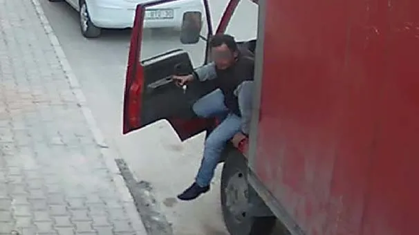 Kameralar tacizciyi yakalattı