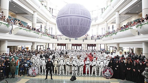 Star Wars ekibi toplandı ortaya ilginç görüntüler çıktı