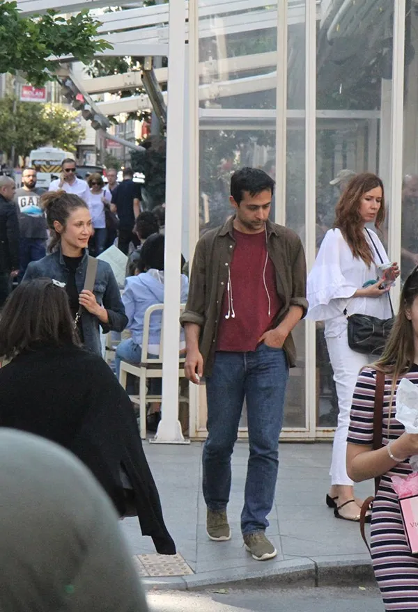 Ece Dizdar ile Emir Çubukçu Nişantaşı'nda objektife yakalandı