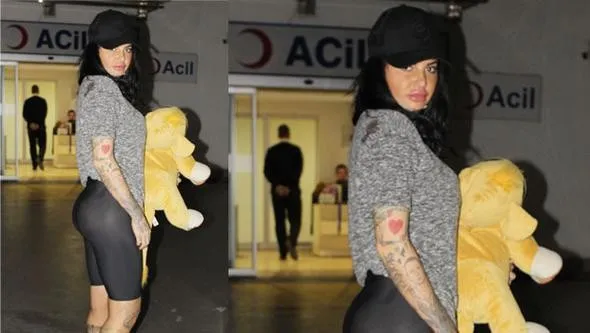 İngiliz TV yıldızı Jemma Lucy, estetik olmak için İzmir'e geldi