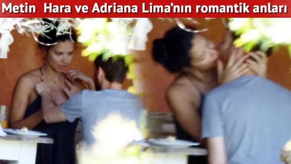 Metin Hara ve Adriana Lima bu sefer Bodrum'da aşka geldi!