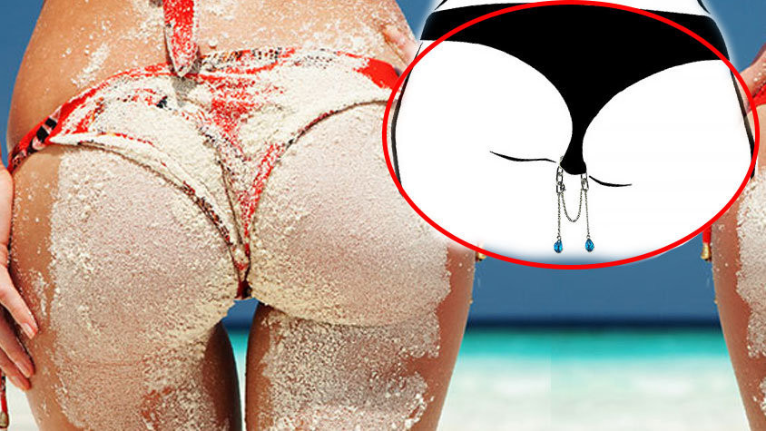 Moda dünyasında yeni çığır! Bikini aksesuarlarına çok şaşıracaksınız!