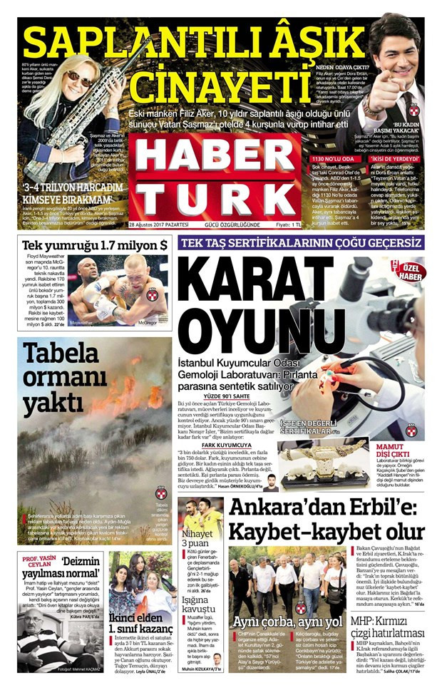 Vatan Şaşmaz cinayetini gazeteler nasıl gördü?