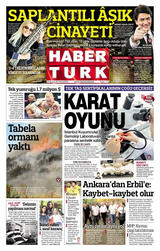 Vatan Şaşmaz cinayetini gazeteler nasıl gördü?