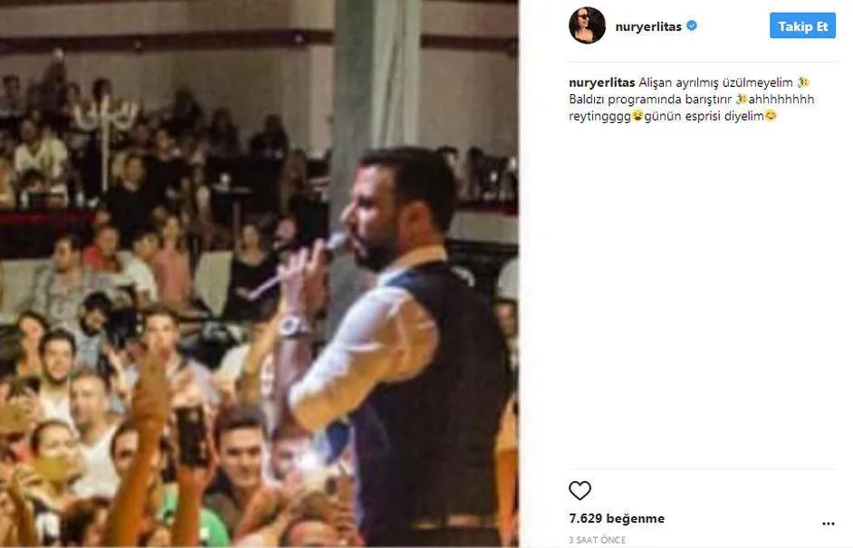 Esra Erol'un eşi Ali Özbir'den Nur Yerlitaş'a çok ağır sözler!