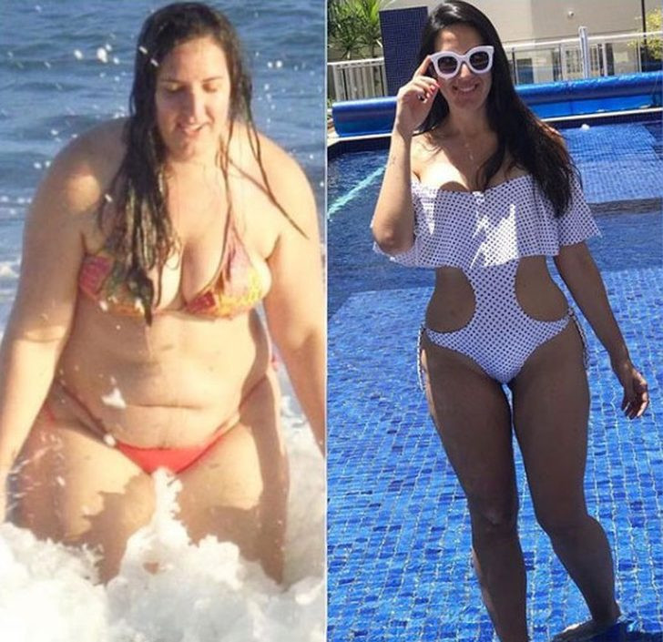 Camila Quintela bir zamanlar 127 kiloydu, şimdi bikini güzeli