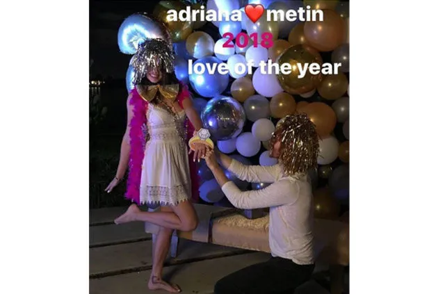 Ayrılık haberlerine inat Metin Hara'dan Adriana Lima'ya bomba teklif!