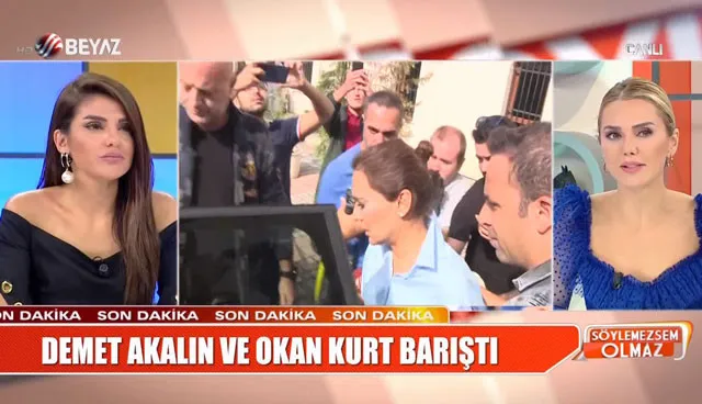 Ece Erken'den bomba iddia: Demet Akalın ile Okan kurt barıştı