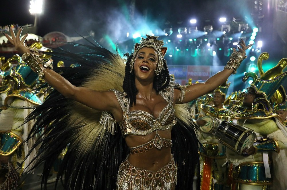 Rio Karnavalı'ndan ilginç görüntüler