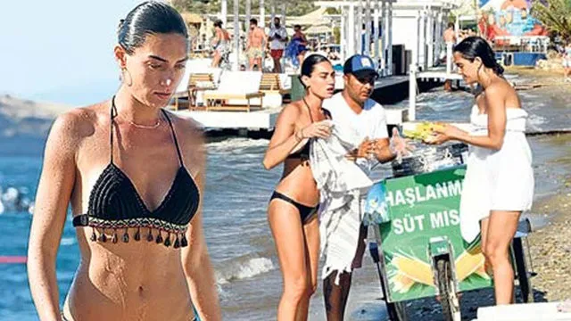 Hande Subaşı tatil için Bodrum’u tercih etti