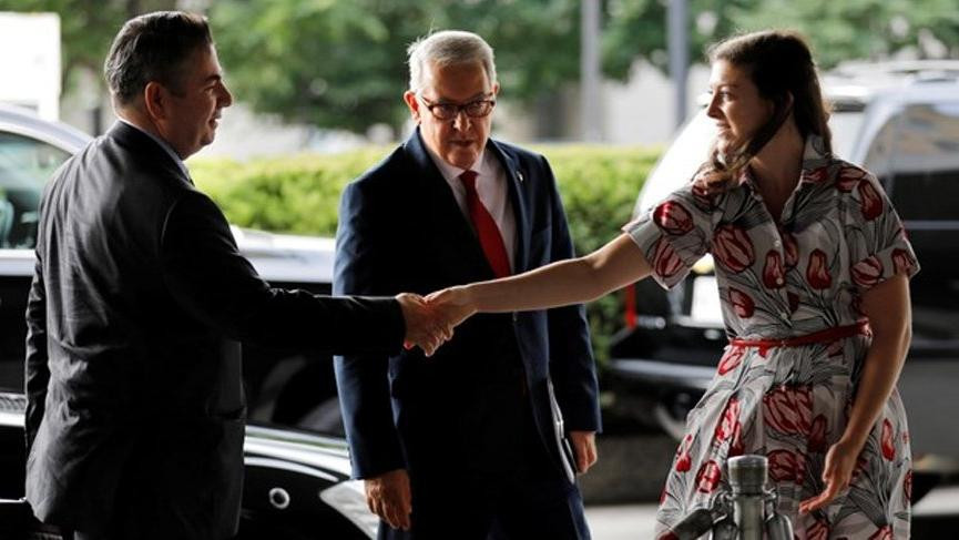 Son dakika: Türk heyetin ABD'deki görüşmesinden ilk kareler