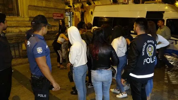 İstanbul'un göbeğinde fuhuş pazarı