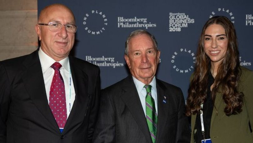 Turgay Ciner ve eşi Didem Ciner Küresel Bloomberg toplantısında