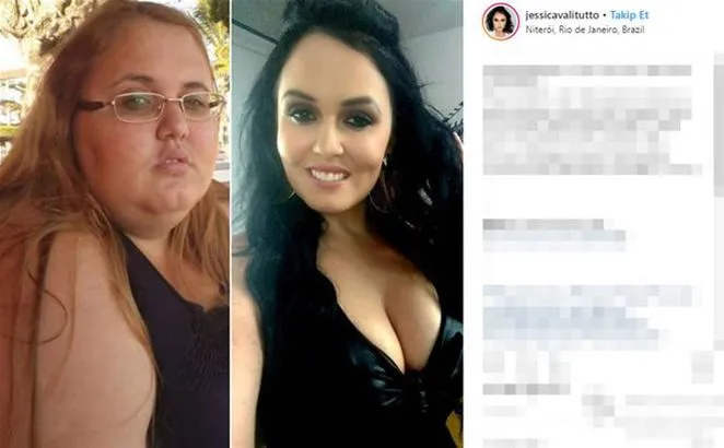 Kilo verme yolculuğunu paylaştı 90 kilo verince fenomen oldu