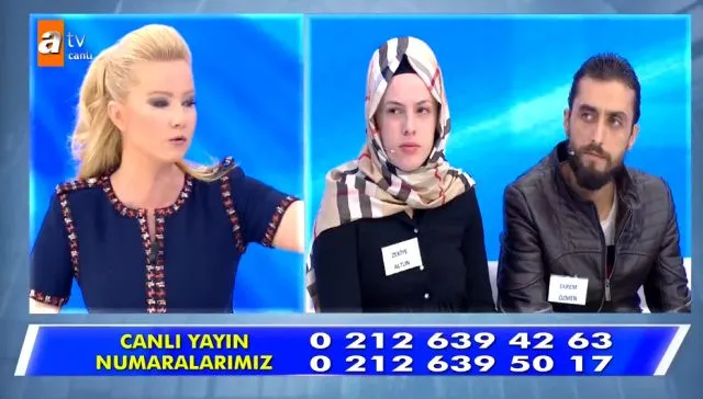 Müge Anlı'da gergin anlar! Aldatılan kadın eşinin yasak aşkıyla canlı yayında birbirine girdi