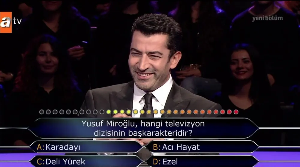Kim Milyoner Olmak İster'e damga vuran Yusuf Miroğlu sorusu