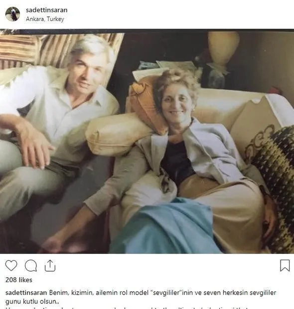 Sinem Kobal'dan Sevgililer Günü pozu