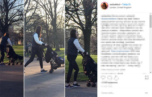 Türk çift Kate Middleton ve oğlunu böyle görüntüledi