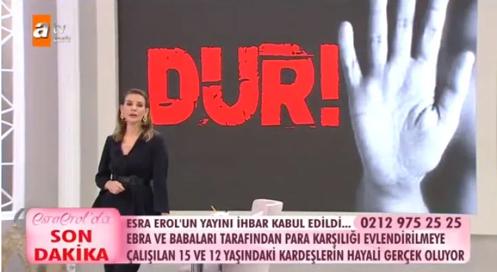 Esra Erol'da şok görüntüler: Görevliler canlı yayında..