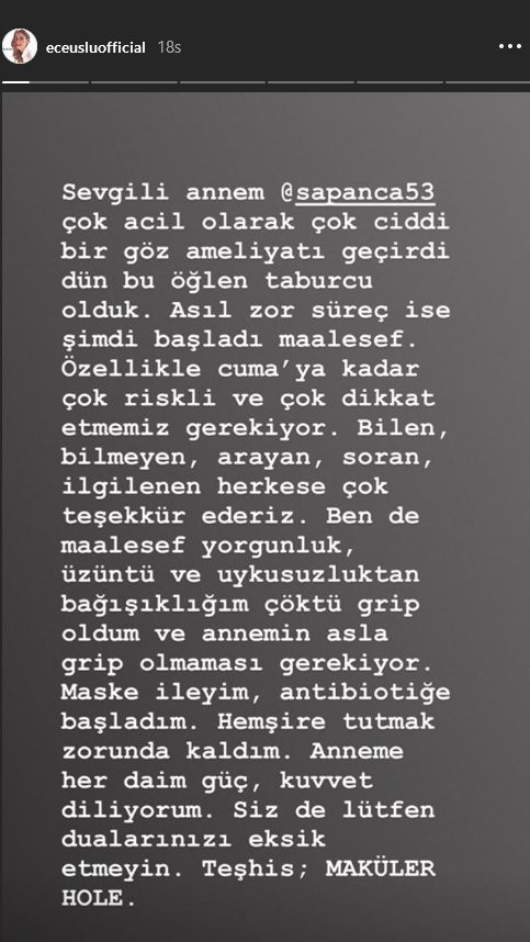 Ece Uslu: Maske takıyorum, asıl zor süreç şimdi başladı