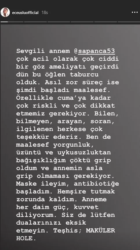 Ece Uslu: Maske takıyorum, asıl zor süreç şimdi başladı