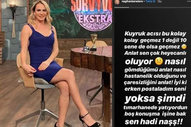 Eski Survivor yarışmacıları Nagihan ve Sema birbirine girdi!